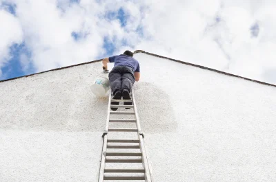 Peinture extérieure à Ommoy — façades et ravalement